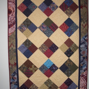 quilt from men's ties